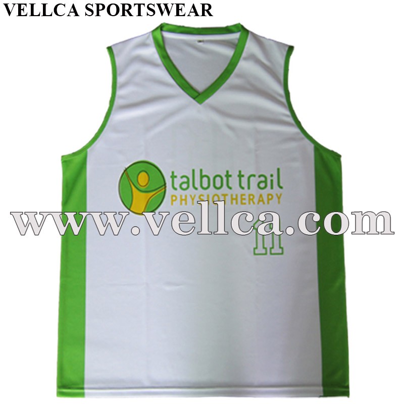 Full Sublimation And Custom Cut And Sew Basketball Uniforms Vellca