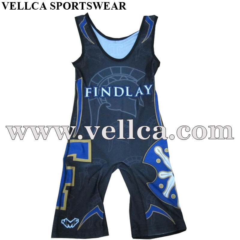 Custom Sublimated Wrestling Singlets Wrestling Gear Vellcaスポーツウェア株式会社