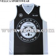 Custom Style Basketball Wear Basketball Vest Sublimated Basketball Shirt