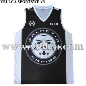 Custom Style Basketball Wear Basketball Vest Sublimated Basketball Shirt
