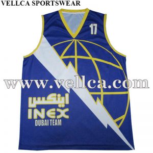 100% Polyester Quick Dry International Custom Logo Design Basketball Jersey