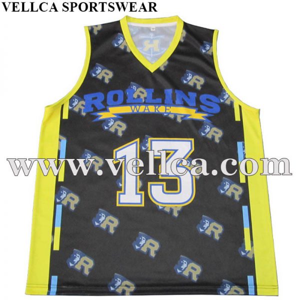 Camisa de basquete com impressão por sublimação de poliéster Camisa de basquete personalizada com design mais recente