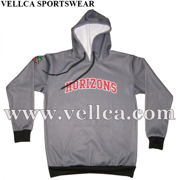 Skräddarsytt tryckt din egen logotyp Fiske Hoodie Sweatshirts