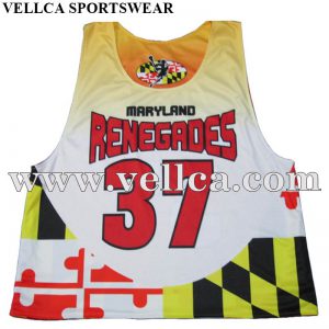 Custom Sublimated Lacrosse Jersey Wholesale Printed Reversible Lacrosse Jersey