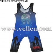 Professional Custom Sublimation Wrestling Singlets Wrestling Uniforms
