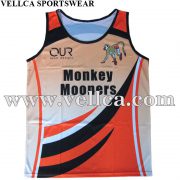 Dye Sublimated Running Vests for Sporting Events