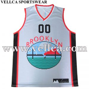 Camisas de basquete de sublimação de tinta completa Equipamento de time de basquete