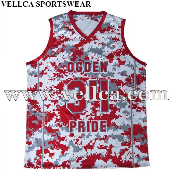 Uniformi da basket reversibili sublimate a tinta unita