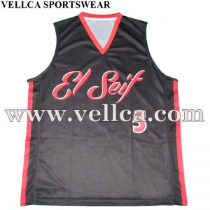 Sublimazione completa e uniformi da basket tagliate e cucite su misura