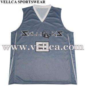 China Factory Made Sublimated Reversible Basketball Uniform