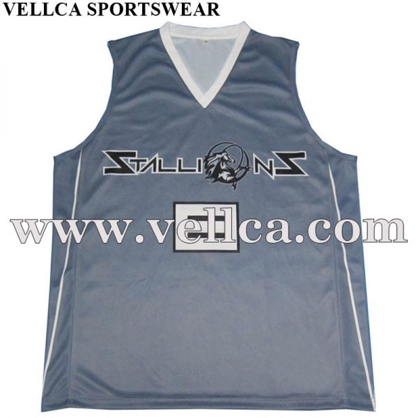 China Fabrik hergestellte sublimierte umkehrbare Basketballuniform