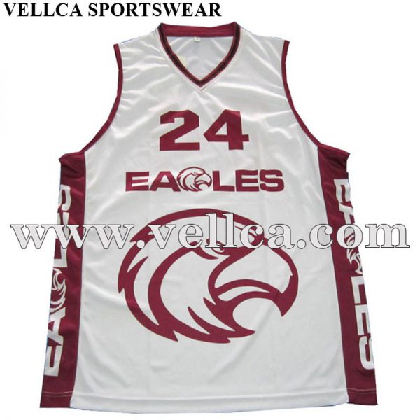 Camisetas de basquete sublimadas personalizadas e camisetas de basquete de equipe