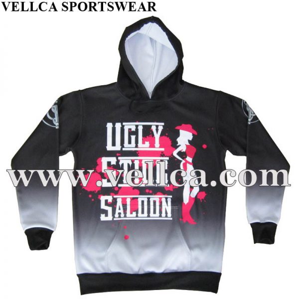 Custom Factory Made Wholesale Price Custom Artwork Design Dye Sublimation Sports Hoody