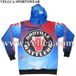 Sudaderas con capucha sublimadas personalizadas para deportes