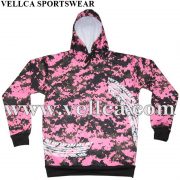 Custom Sublimated Hooded Sweater Sublimated Volleyball Hoodies
