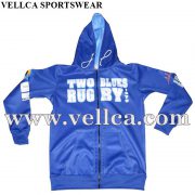 OEM Sport Hoodies Custom Sublimation Printed Man Zip Up Hoody