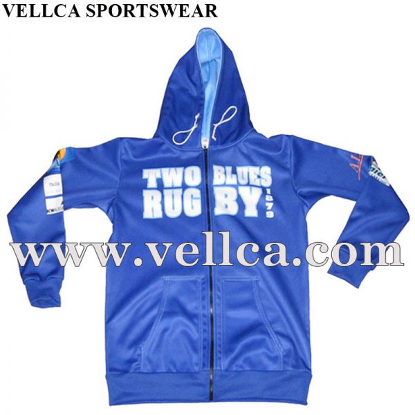 OEM Sport Hoodies Custom Sublimation Printed Man Zip Up Hoody