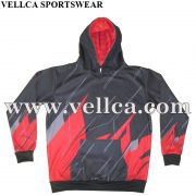 Pullover Style Digital Printing Full Custom Sublimation Hoodies