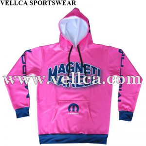 Sudaderas sublimadas de sublimada con capucha de atleta personalizada