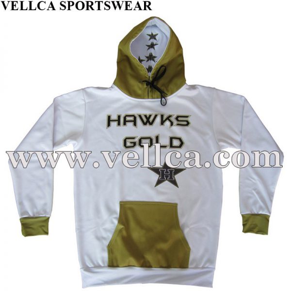 Op maat gemaakte gesublimeerde teamkleding Kleding Hockey Team Hoodies