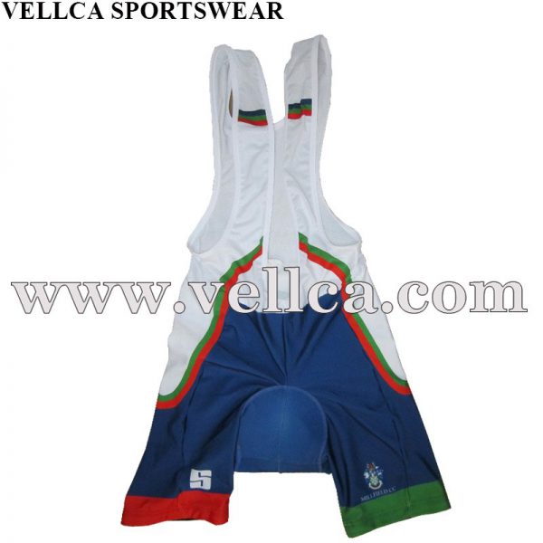 Fabbrica di pantaloncini con bretelle da ciclismo sublimati personalizzati in Cina