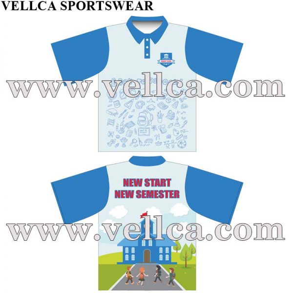 Design Custom Sublimated Polo Shirts