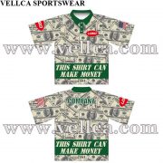 Custom Sublimated Polo Shirts With US dollar