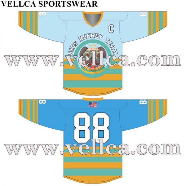 Uniformes personalizados del equipo de hockey sobre hielo y camisetas de hockey sobre hielo