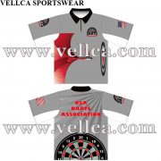 Sublimation Dye Print League Dart Jerseys