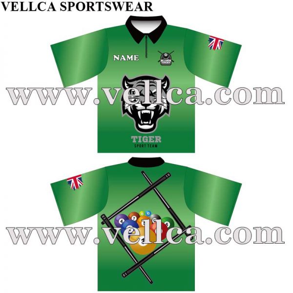 Piscina sublimata personalizzata & Abbigliamento da biliardo