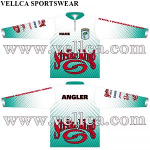 Camisas de pesca sublimadas con logotipo y gráficos personalizados