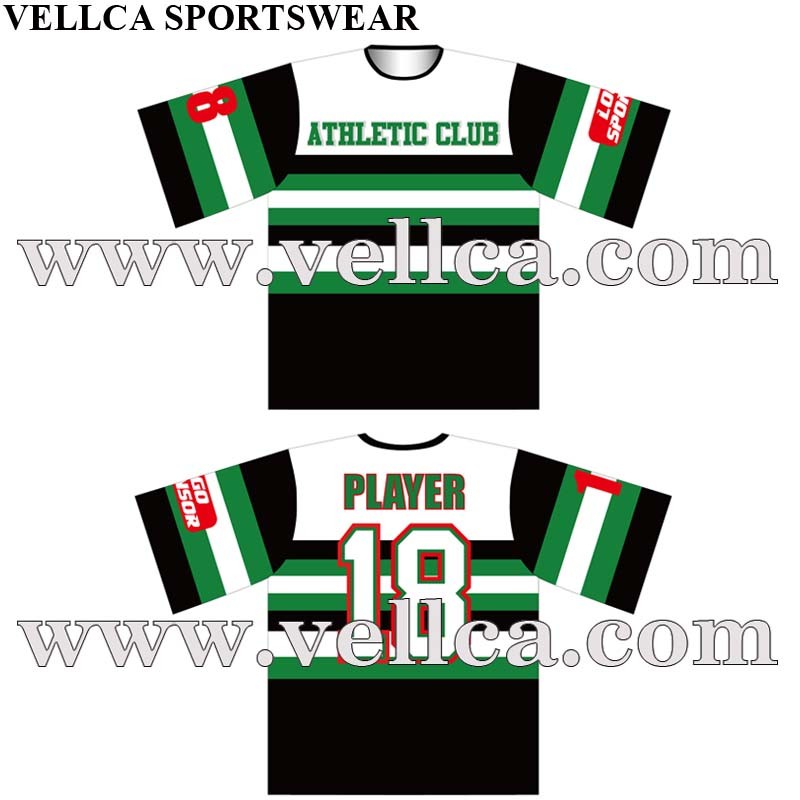 Sublimated Crew Neck Bowling Shirts Custom Bowling Sports Apparel