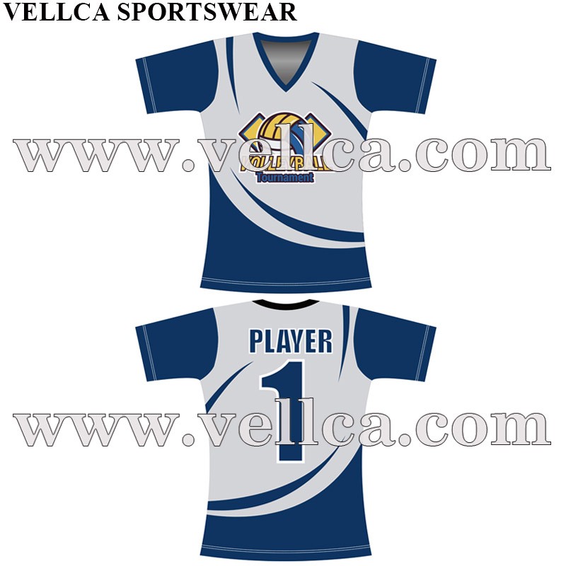 Design Your Own Custom Volleyball Shirts Vellca Sportswear Co. ,Ltd, Custom Sublimated