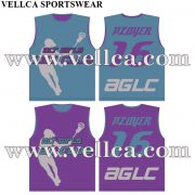 Free Design Custom Sublimated Reversible Lacrosse Jerseys