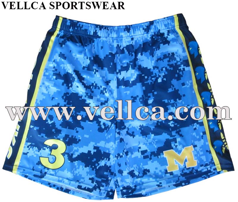 Wholesale Custom Sublimation Lacrosse Shorts Vellca Sportswear Co. ,Ltd, Custom Sublimated